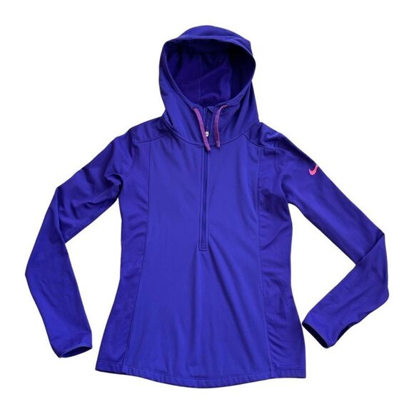 Nike Pro Women’s Hoodie Dry Fit Half Zip • Medium - Picture 1 of 12